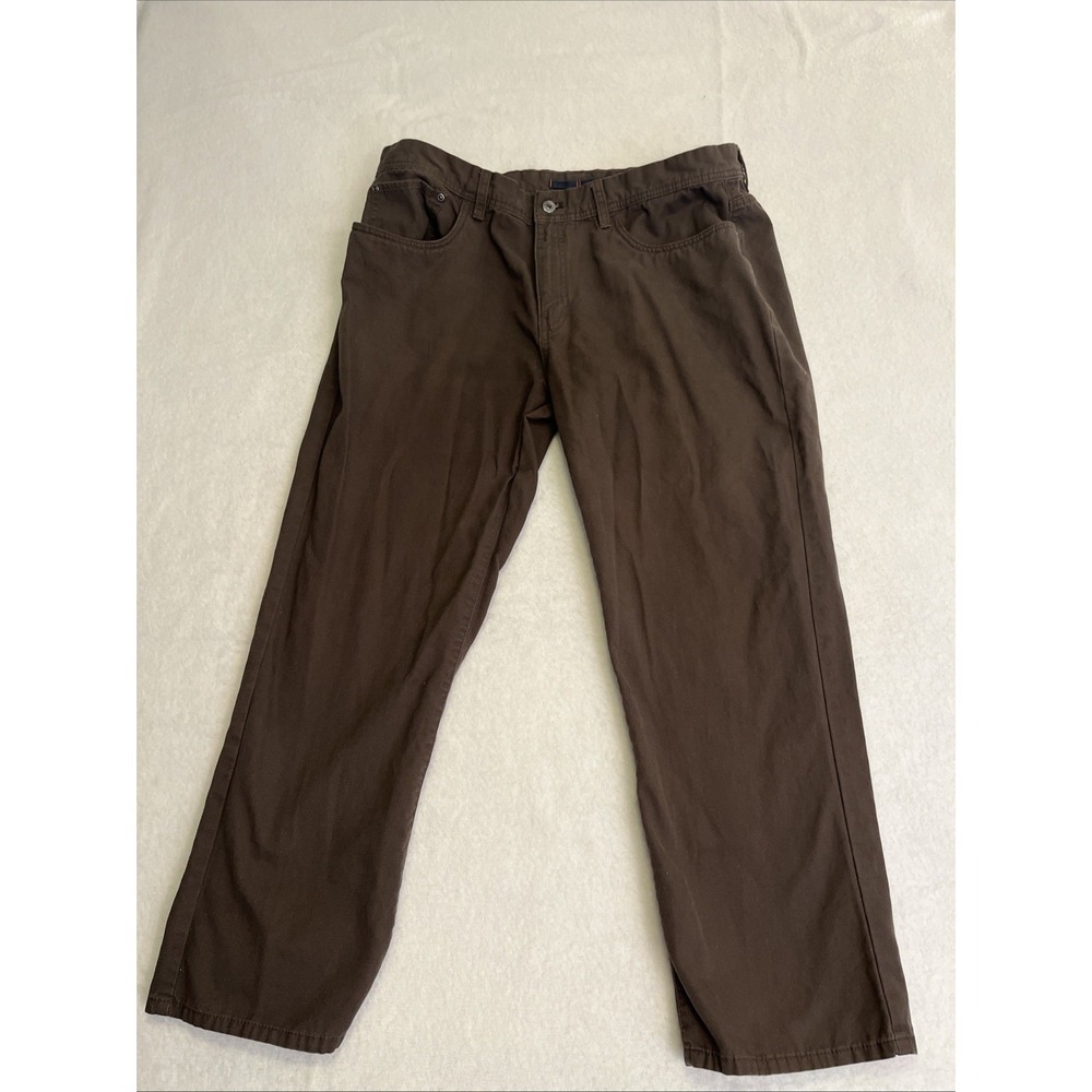 WP Weatherproof Pants Men's 40x30 (40x28 Actual) Five Pocket Utility Pant Brown